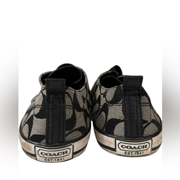 COACH Black and Grey Sneakers - Picture 4 of 6